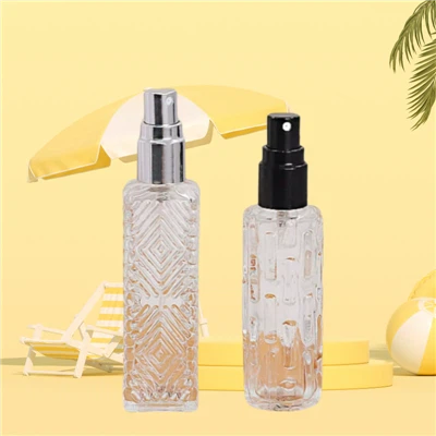 Botella de perfume con forma de diamante de 14 ml